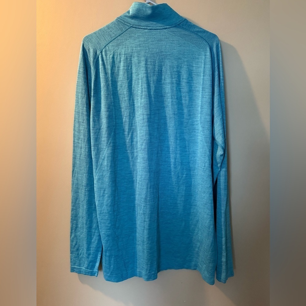 Lululemon Athletica Men's Sz XL Vent Tech 1/2 Zip Long Sleeve Top - Picture 4 of 6